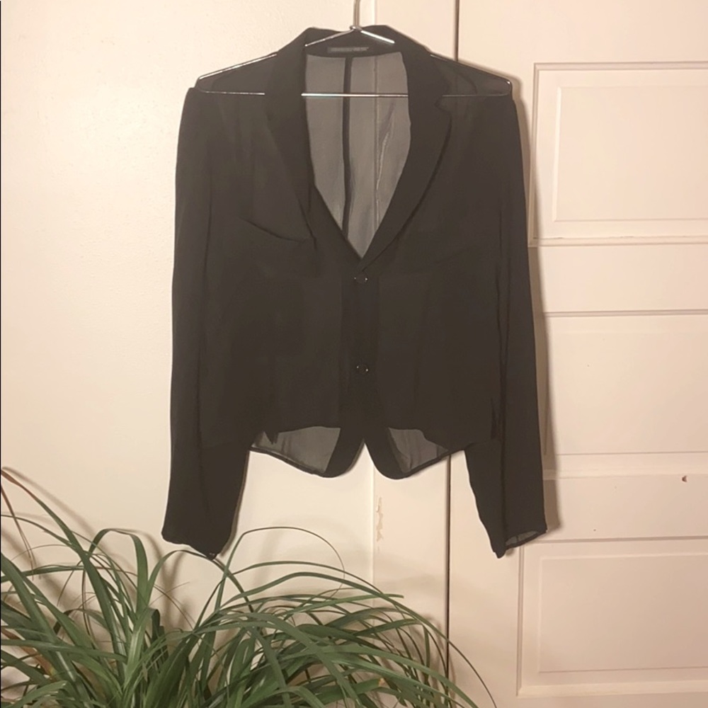 Vintage Yohji Yamamoto Sheer Blazer